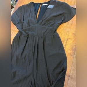 Lush Black Wide Leg Jumpsuit